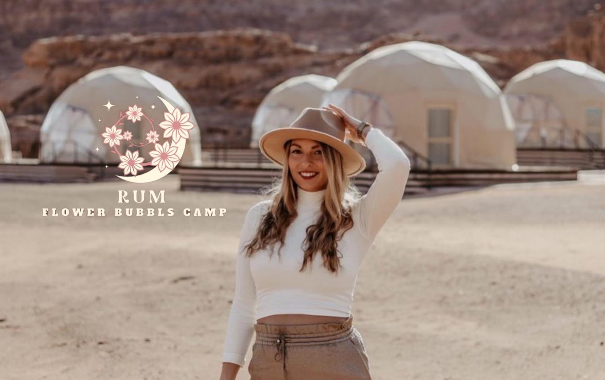 Rum Flower Bubbles Luxury Camp Wadi Rum Exteriér fotografie