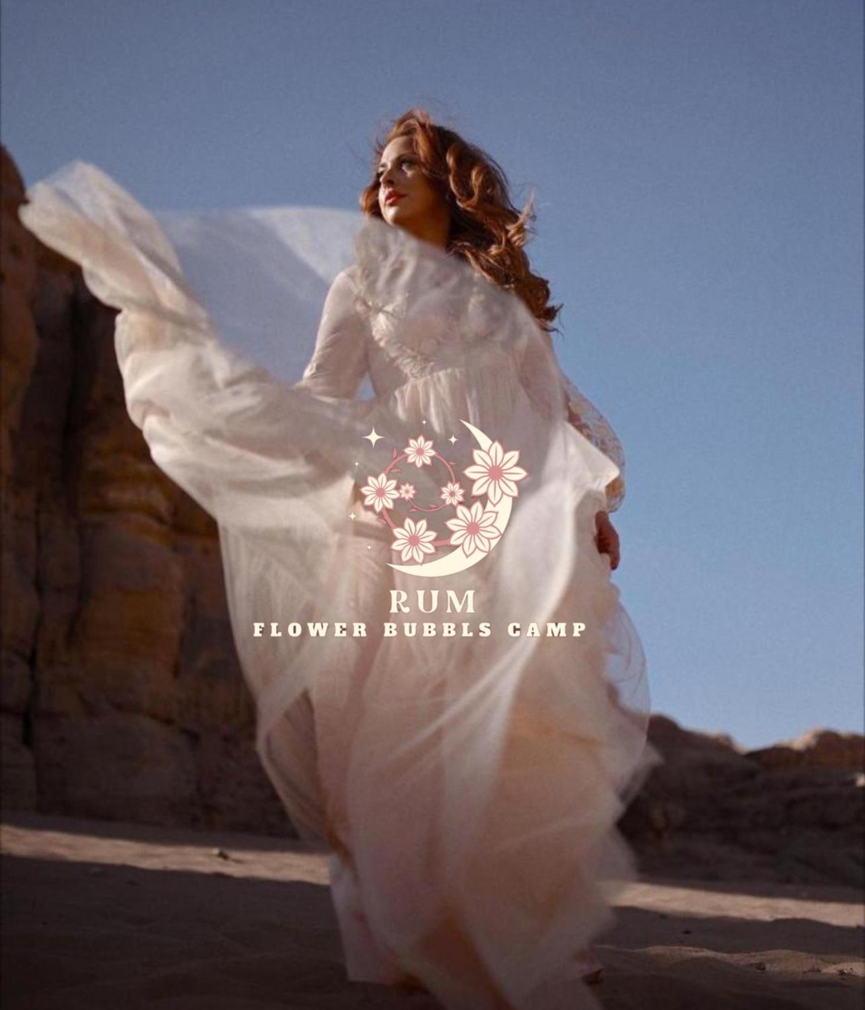 Rum Flower Bubbles Luxury Camp Wadi Rum Exteriér fotografie