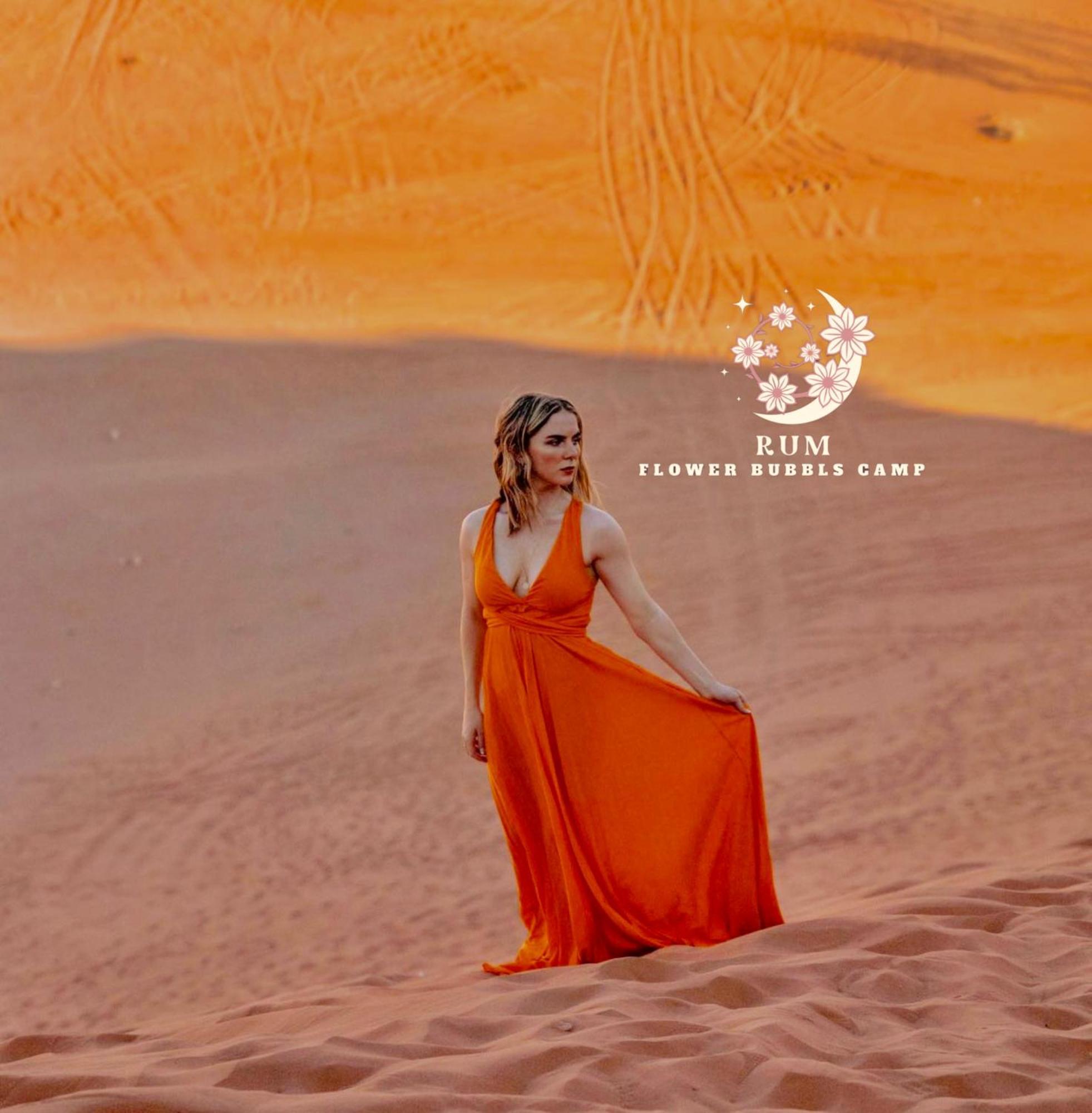 Rum Flower Bubbles Luxury Camp Wadi Rum Exteriér fotografie