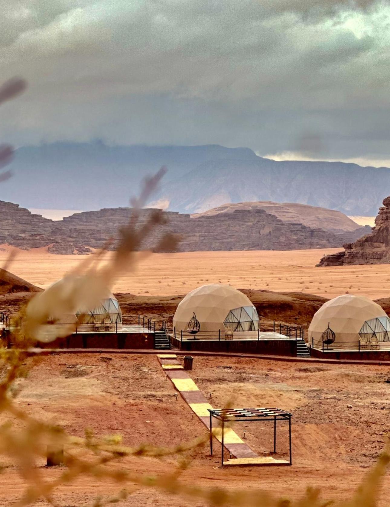 Rum Flower Bubbles Luxury Camp Wadi Rum Exteriér fotografie